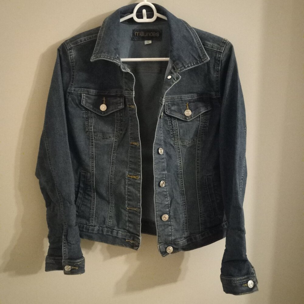Maurices Dark Denim Jean Jacket